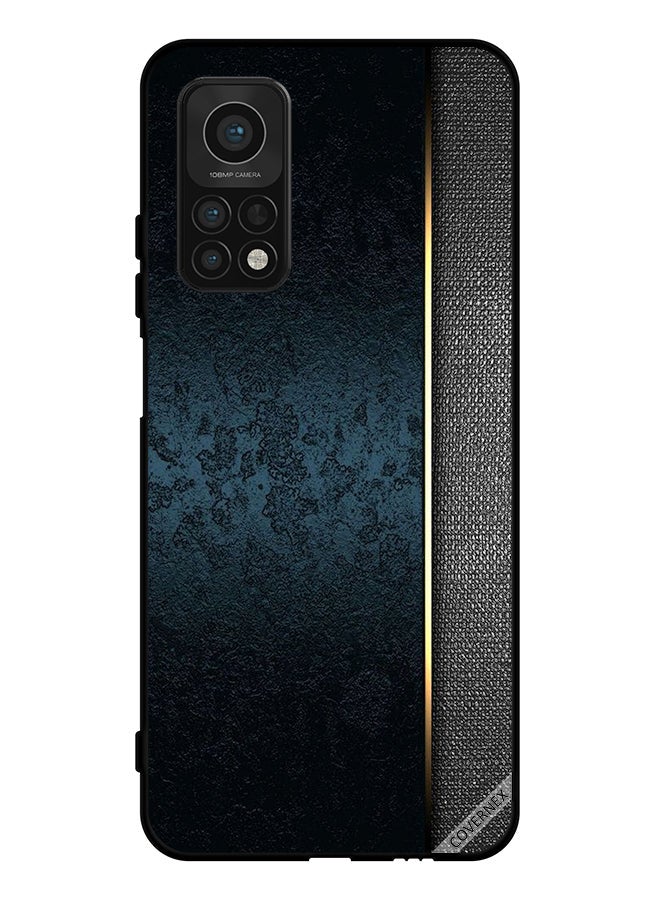 Covernex غطاء حماية لهاتف Xiaomi Mi 10T Pro 5G بنمط جلدي أخضر داكن - Image 1