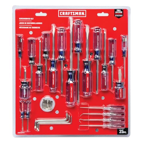 CRAFTSMAN Screwdriver Set Assorted 25Piece CMHT65046 - Image 3