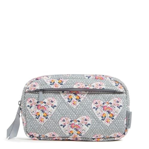 Vera Bradley حقيبة حزام صغيرة من فيرا برادلي، مونو أمور رمادي، مقاس واحد - Image 1