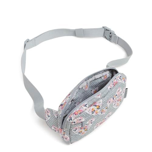 Vera Bradley حقيبة حزام صغيرة من فيرا برادلي، مونو أمور رمادي، مقاس واحد - Image 2