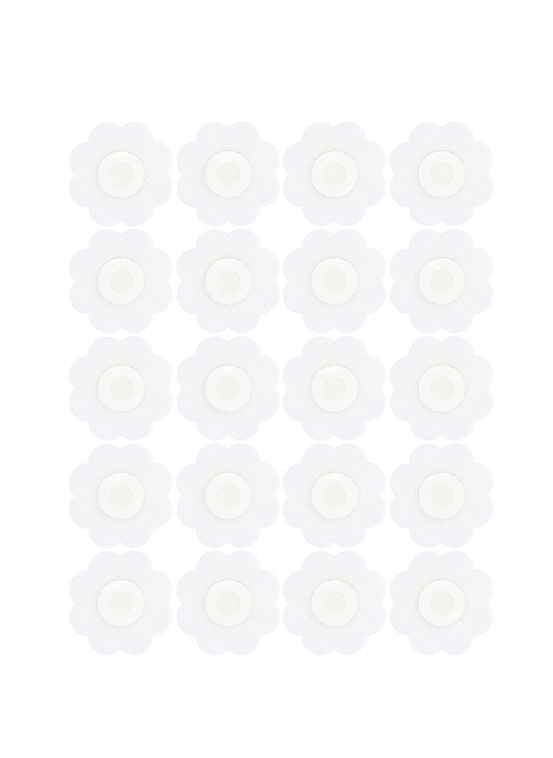 SYOSI 20Pcs Heating Moxa Stickers, Moxibution Patches for Neck, Shoulder, Back, Waist, Hand, Feet, Joint Pain Reduce, Enhance Circulation, Used with Moxibustion Device  - Image 1