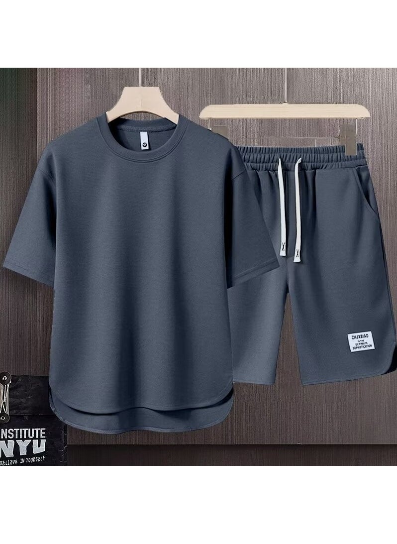 KUYING New Fashion Versatile Short Sleeve Set 