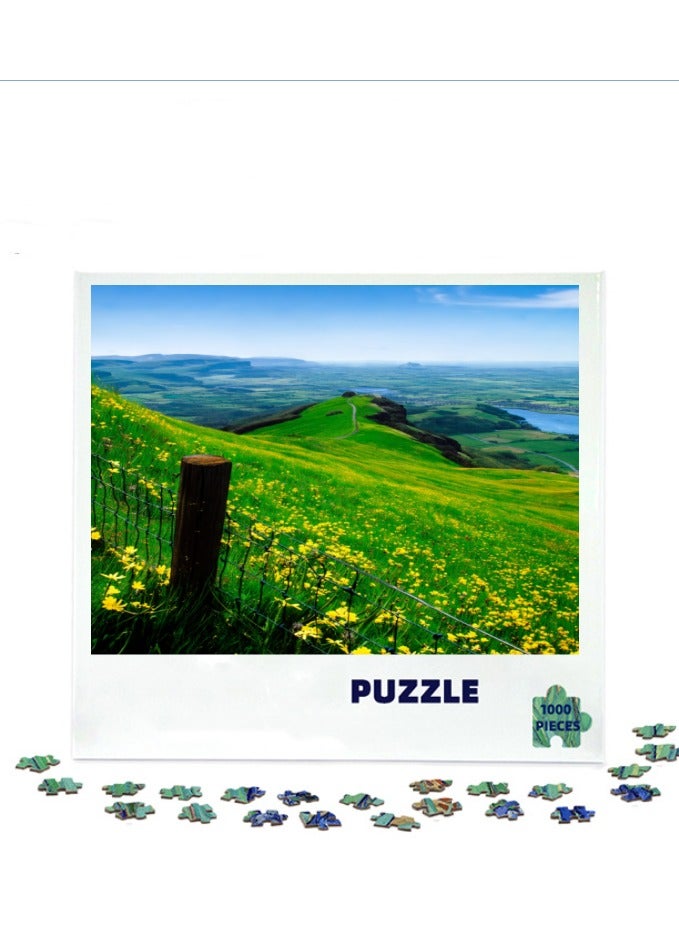 Anna 1000-Piece Scenic Puzzle for Home Decor and Leisure Fun - Image 1