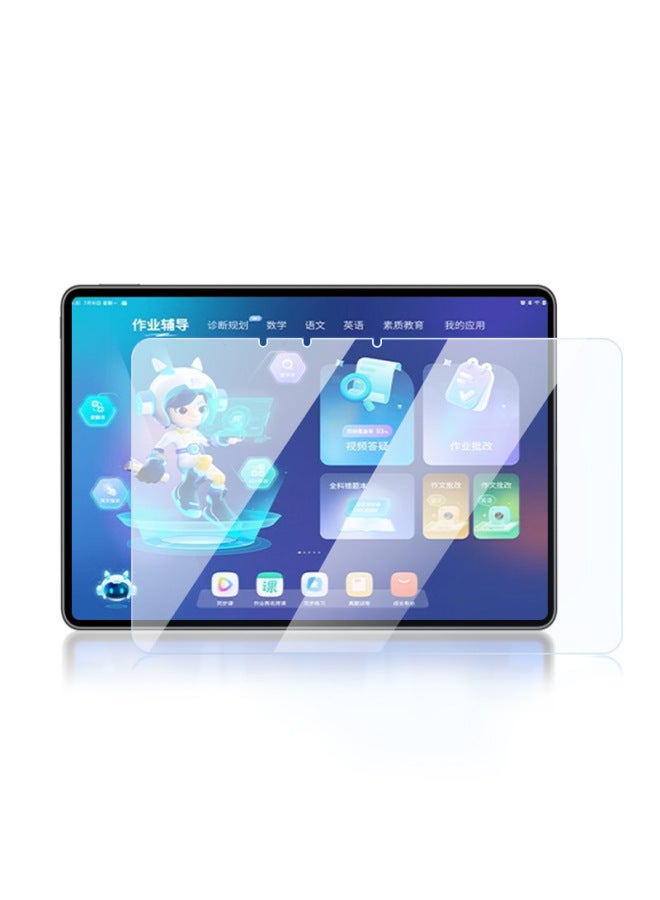 Applicable Homework Help Learning Machine T20/T20pro + Tempered Film 12.7-inch Home Teaching Machine X20 Tablet Protective Film-Color:Homework Help T30【 12.7inch 】-Size:HD Explosion-proof * Straight Tempered Film ]  - Image 5