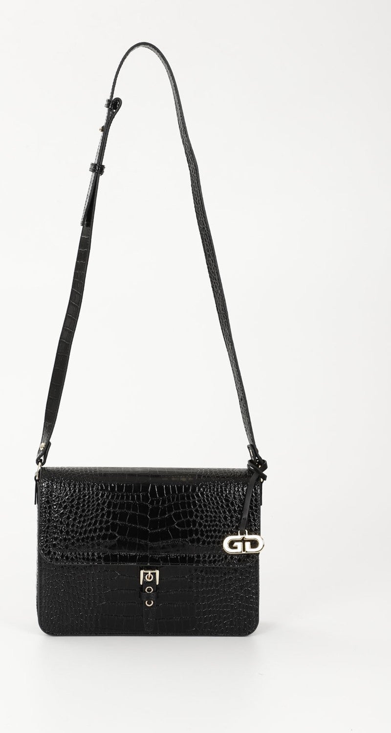 Gönderi(r) Gon Platinum Genuine Leather Medium Size Women's Shoulder Bag Q8254  - Image 2
