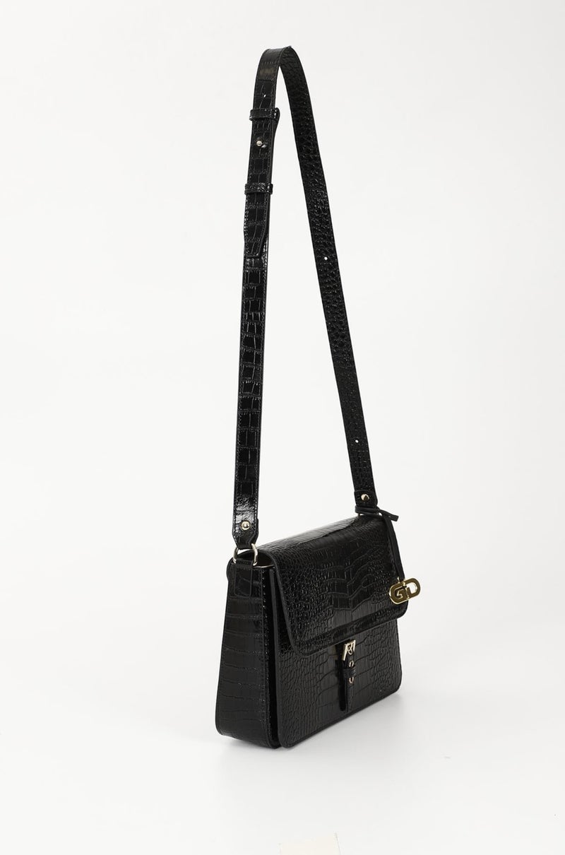 Gönderi(r) Gon Platinum Genuine Leather Medium Size Women's Shoulder Bag Q8254  - Image 3
