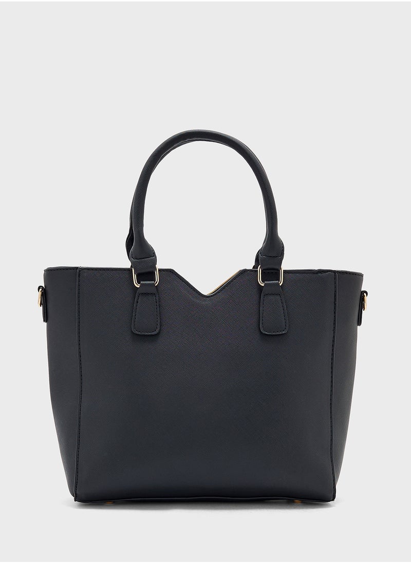 ELLA - 4 In 1 Handbag Set With Tote, Crossbody, Pouch And Cardholder - Image 1
