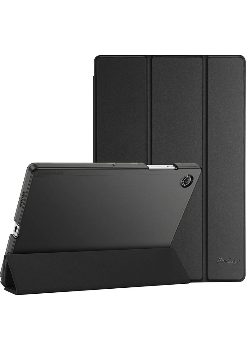 SmartGrist ProCase for Galaxy Tab A8 10.5 Case, Slim Stand Hard Back Shell Protective Smart Cover Case for Galaxy Tab A8 10.5 Inch 2022 SM-X200 X205 X207 -Black - Image 1