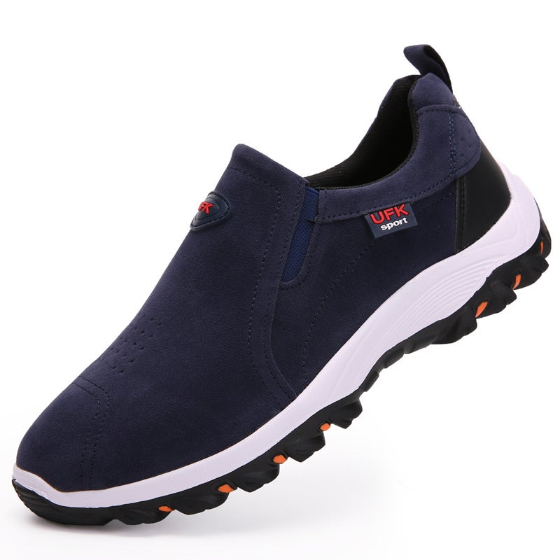 Lightweight Mens Outdoor Shoes Fashionable Breathable Sneakers 005 Green  - Image 3
