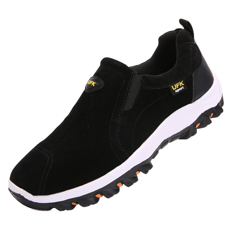 Lightweight Mens Outdoor Shoes Fashionable Breathable Sneakers 005 Green  - Image 4