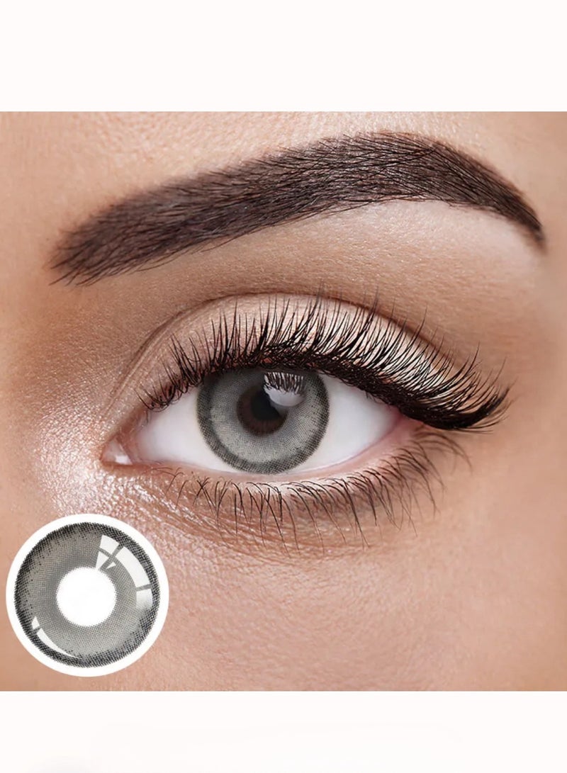 يونيبلينغ عدسات لاصقة ملونة سنوية اكس بورتول الرمادي - Image 3