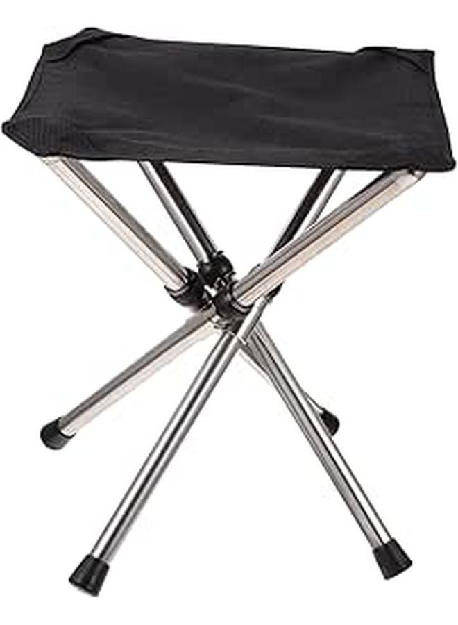 Portable Folding Fishing Stool Lightweight Collapsible Outdoor Chair With Storage Bag - Image 1