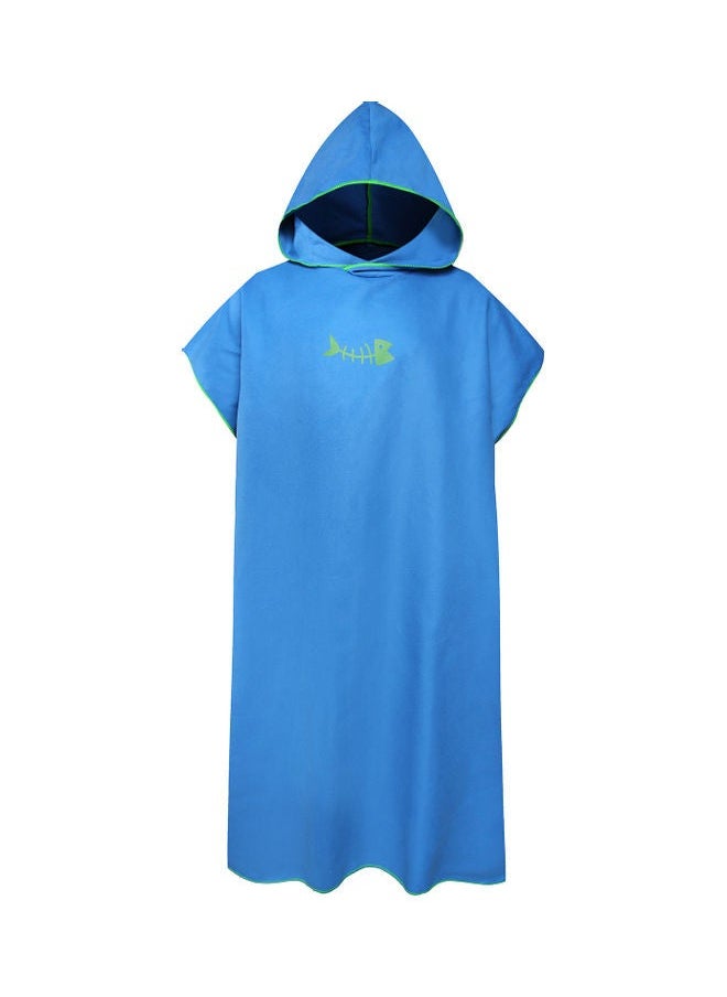 NIBEMINENT Quick-Dry Robe With Hood Microfiber Beach Blanket 23.00x3.00x20.00cm  - Image 1