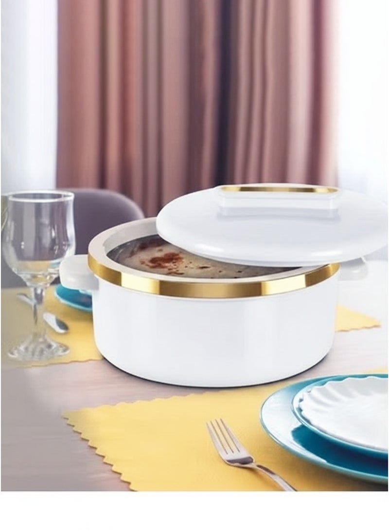 ميلتون طقم حافظات طعام من 3 قطع داخلية من الستانلس ستيل (1000 مل ، 1500 مل ، 2500 مل) - Image 4