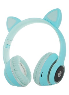 ProOne ProOne PHB3550 Bluetooth Gaming Headset with Microphone - Wireless Headphones for PC PS5 PS4 Mac, 40mm Drivers, 10Hrs Playtime, Colorful LED Lights, Gaming Headphones (Blue)  - Image 1