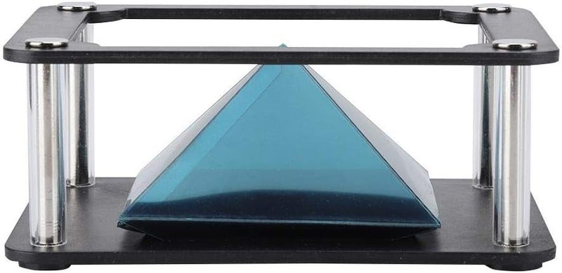 klarako 3D Holographic Display Stands,Projector 3.5-6inch Mobile Smartphone Hologram Bracket,360° Images Holographic Display Stands Projector,for Ad Display/Cartoon Interaction/Entertainment/Gift - Image 1