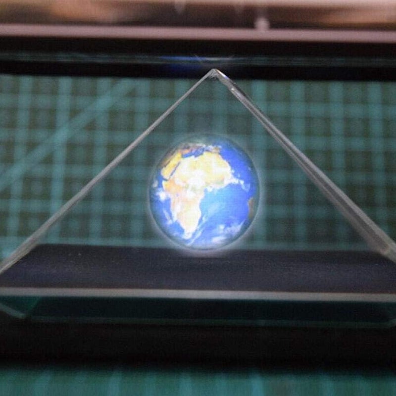 klarako 3D Holographic Display Stands,Projector 3.5-6inch Mobile Smartphone Hologram Bracket,360° Images Holographic Display Stands Projector,for Ad Display/Cartoon Interaction/Entertainment/Gift - Image 2