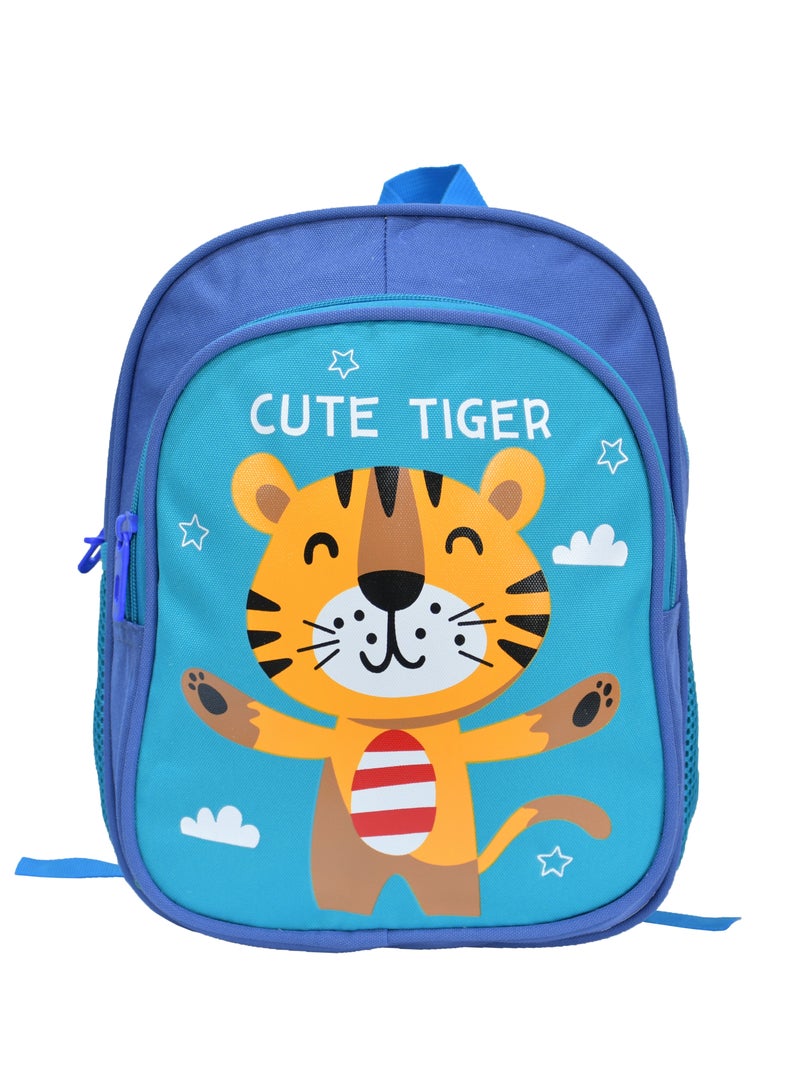 High Quality Nylon School Backpack for boys, Blue - Image 1