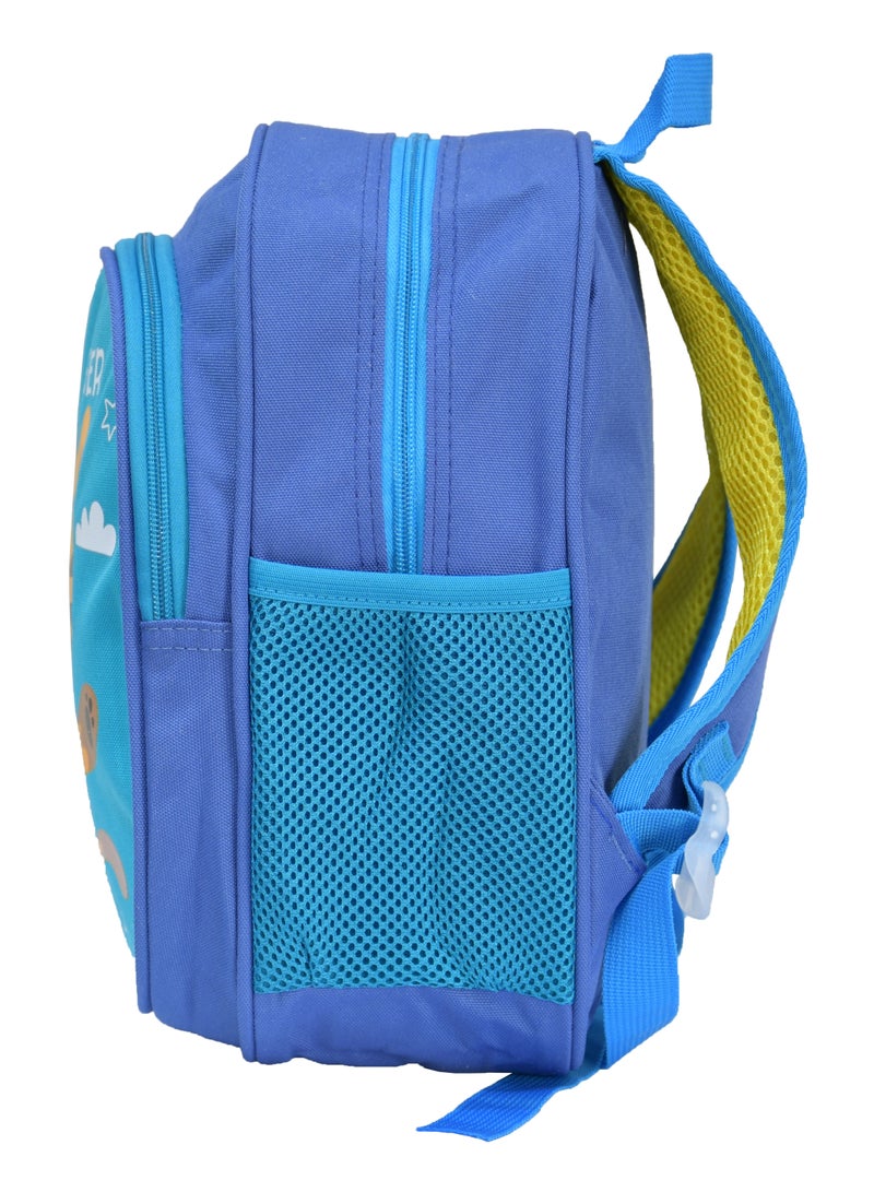 High Quality Nylon School Backpack for boys, Blue - Image 3