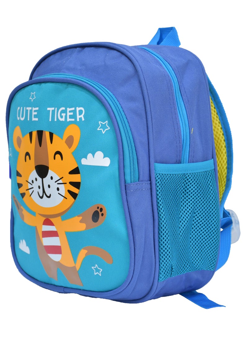 High Quality Nylon School Backpack for boys, Blue - Image 2