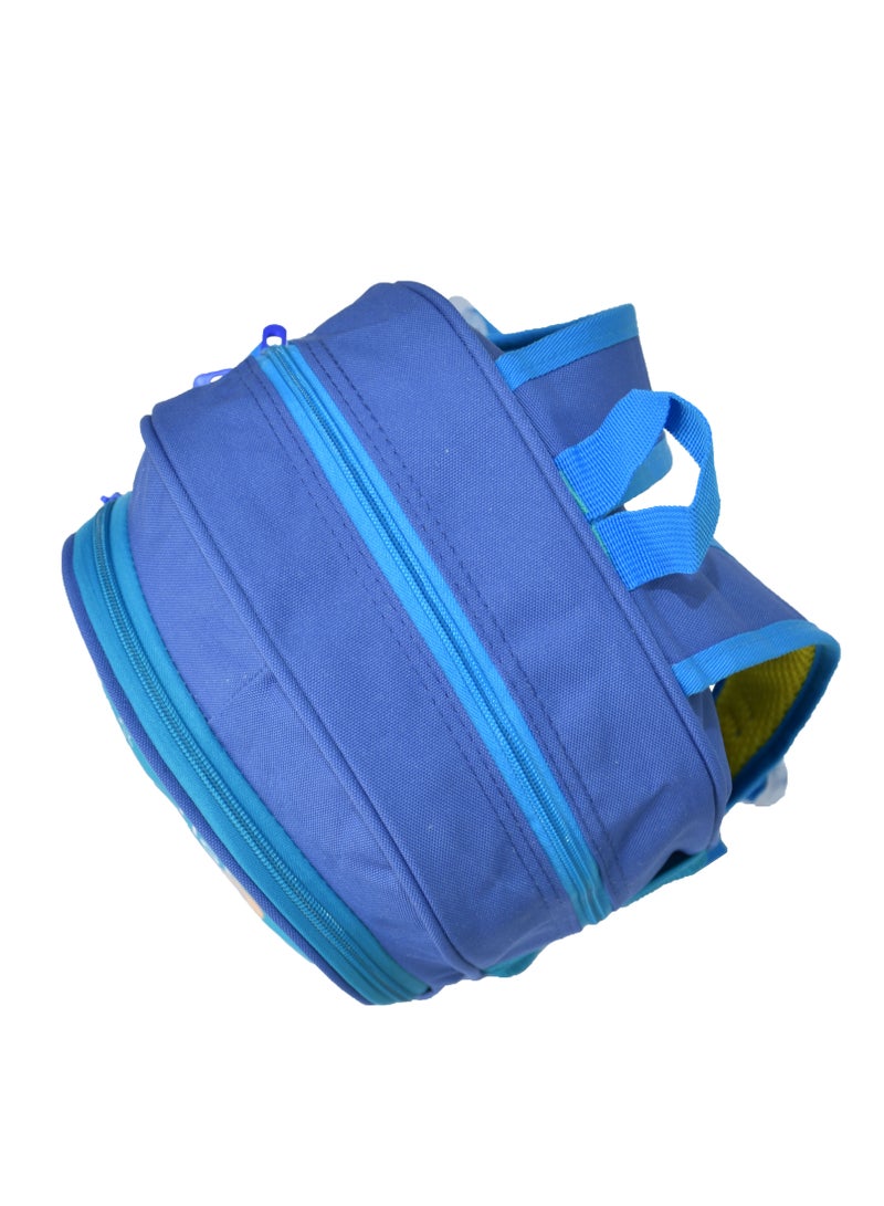 High Quality Nylon School Backpack for boys, Blue - Image 5