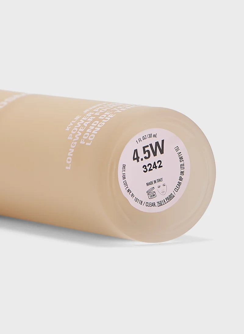 Kylie Cosmetics Power Plush Longwear Foundation - 4.5W, 30Ml