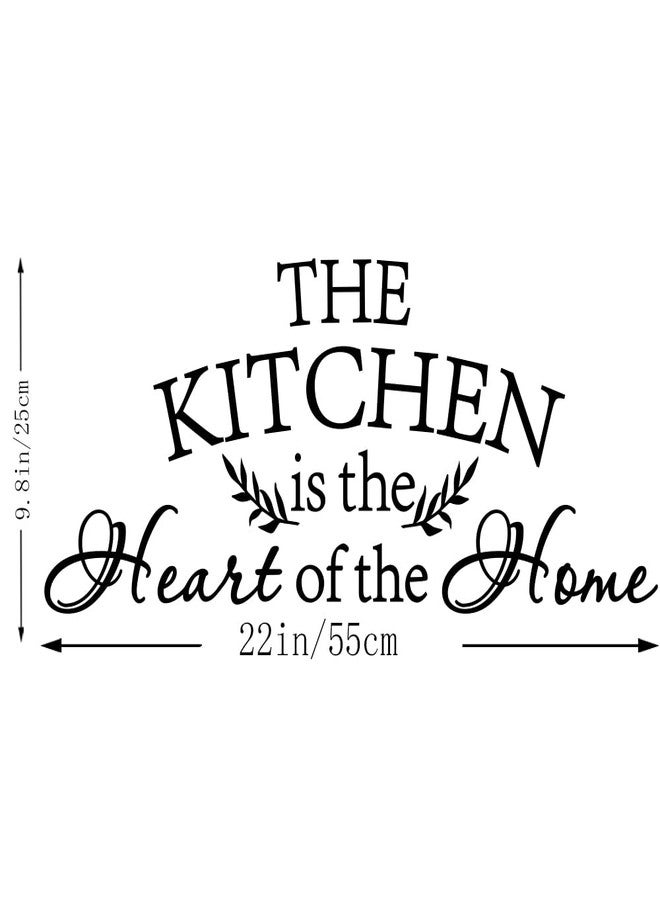 Fencosyn The Kitchen is The Heart of The Home Vinyl Wall Decal Art Letters Art Mural Home Décor - Image 4
