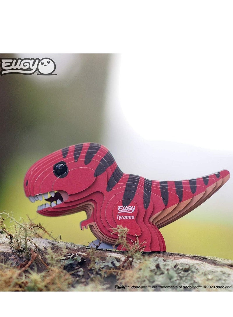 EUGY 3D Tyranno Puzzle - Fun and Educational Dinosaur Craft for Kids and Adults - Image 5