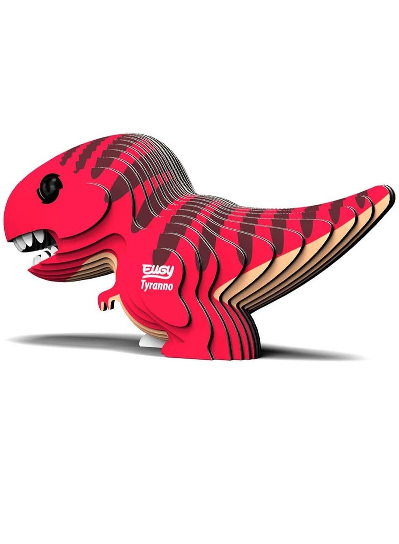 EUGY 3D Tyranno Puzzle - Fun and Educational Dinosaur Craft for Kids and Adults - Image 4