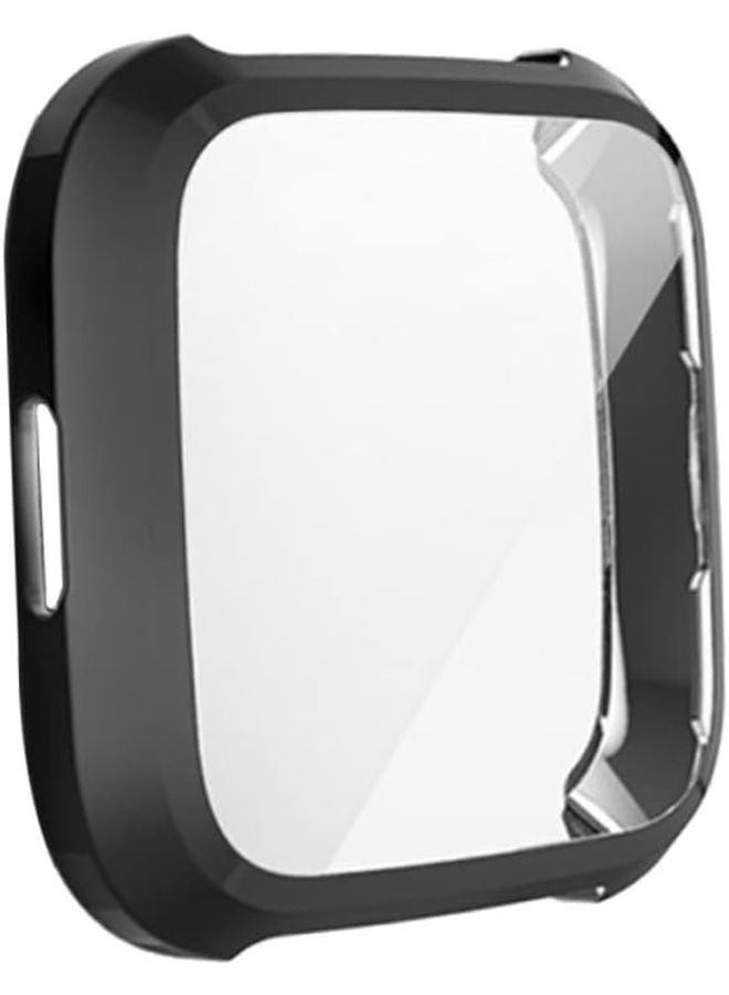 Durable Protective Frame Cover For Anti Drop Watch Case Elegant Design Scratch Resistant TPU Material Black Color For Maximum Protection - Image 1