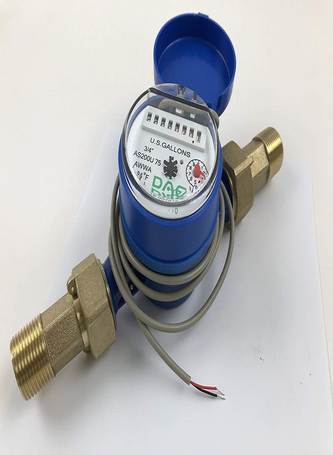 DAE C-75 1pcs 3/4" Water Meter Coupling, 3/4" Male NPT, 1" Female NPSM - Image 4