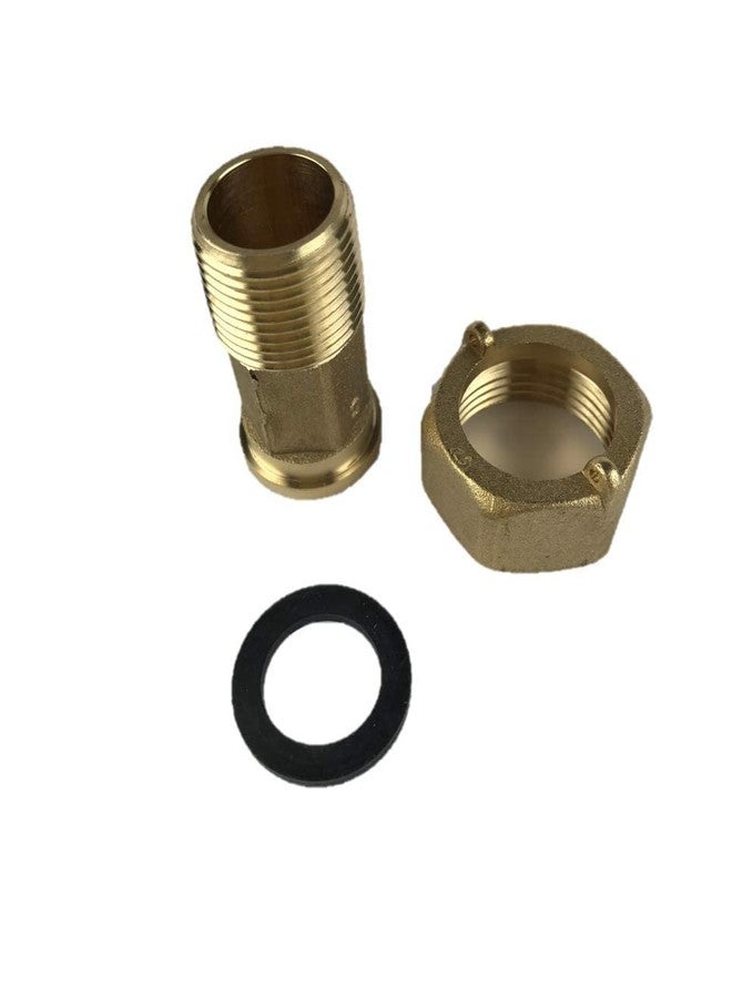 DAE C-75 1pcs 3/4" Water Meter Coupling, 3/4" Male NPT, 1" Female NPSM - Image 2