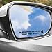 Lyxheth 2PCS Funny Halloween Vanity Mirror Stickers Gothic Car Accessories Your Demons are Closer Than They Appear Rearview Mirror Decal Vinyl Waterproof Bumper Sticker for Truck Window Black - Image 2