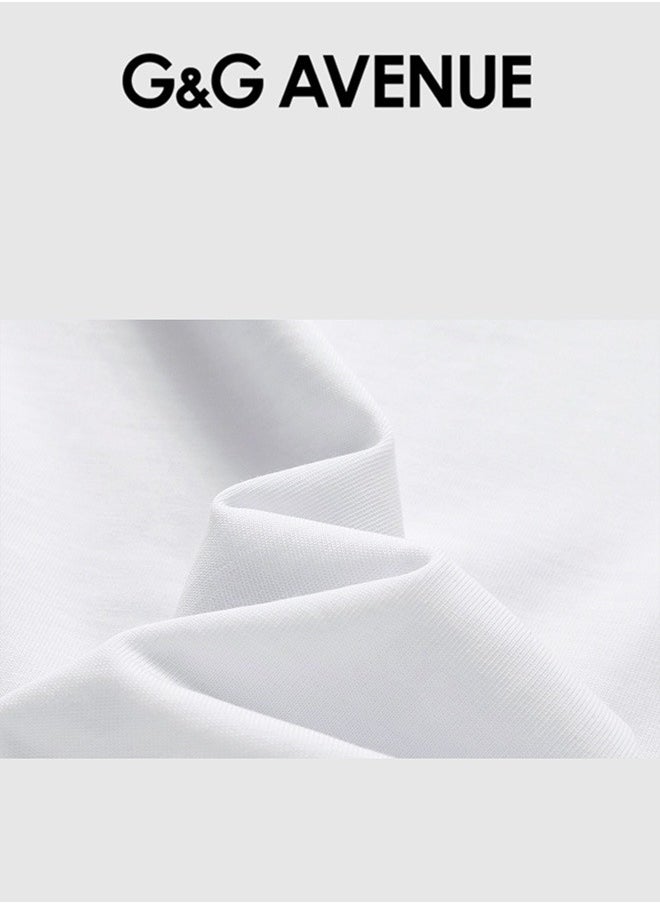 G&G AVENUE Mens Bamboo Viscose T Shirt Ultra Soft Plain Tshirts for Men Cooling Crew Neck Casual Basic Tee Shirt Undershirt  - Image 3