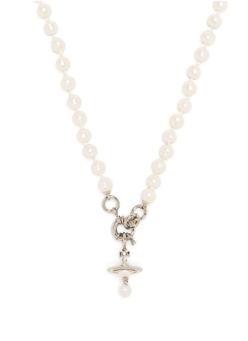Vivienne Westwood Vivienne Westwood Saturn Pendant Baroque Pearl Necklace  - Image 1