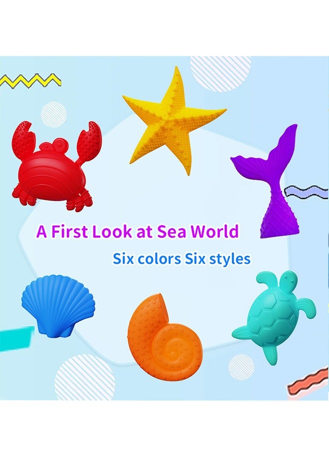 SENSORY 6-Pack Sensory Fidget Toys,  Stress Relief Fidget Hand Toys for Kids Ages 3+ - Image 5