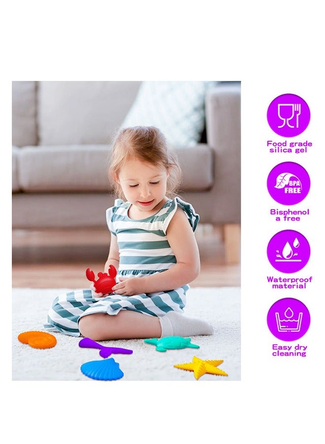 SENSORY 6-Pack Sensory Fidget Toys,  Stress Relief Fidget Hand Toys for Kids Ages 3+ - Image 3