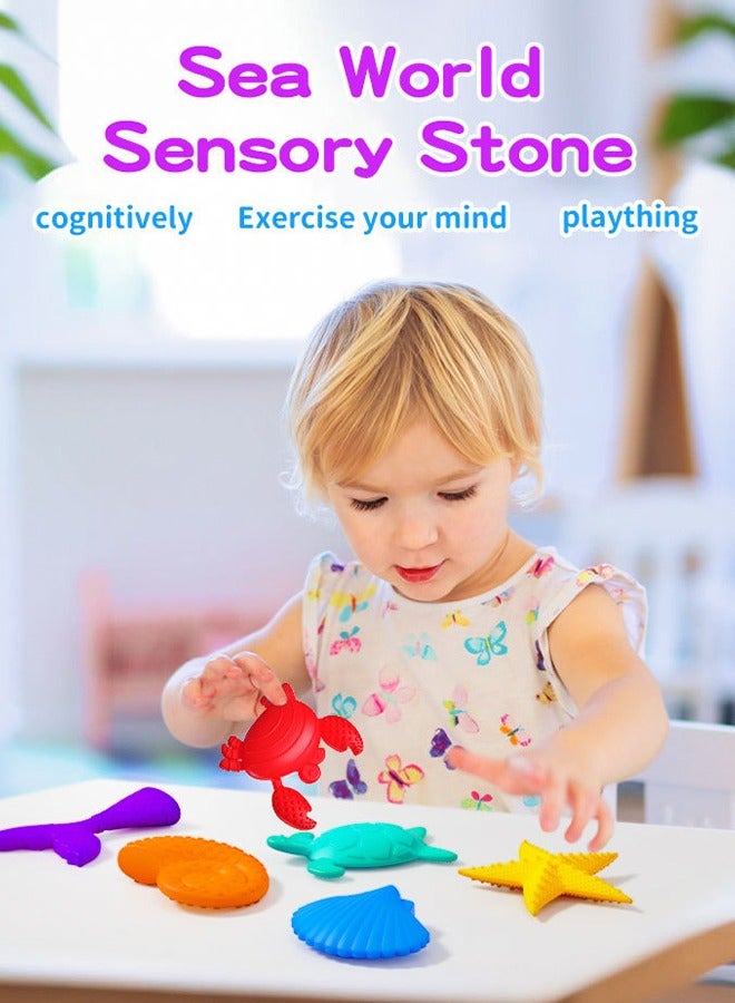 SENSORY 6-Pack Sensory Fidget Toys,  Stress Relief Fidget Hand Toys for Kids Ages 3+ - Image 2