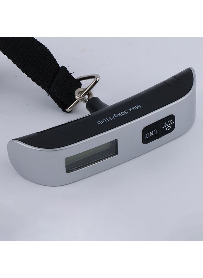 Milano Electronic Luggage Scale - Portable Travel Weight Scale, Multi-Color, 13x3x21cm, Lightweight 0.1kg, Ideal for Suitcases & Baggage - Durable Plastic & Metal - Image 2