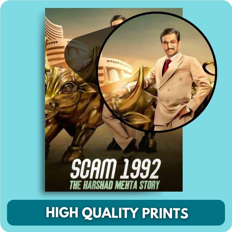 auraposter 40 PCS Indian Web Series Poster Set | 15x10 cm Mini Wall Collage Kit | Unframed Art Prints for Room Aesthetic | Hindi Series Fan Art for Bedroom, Hostel, Dorm & Gifting | Glue Dots Included - Image 4