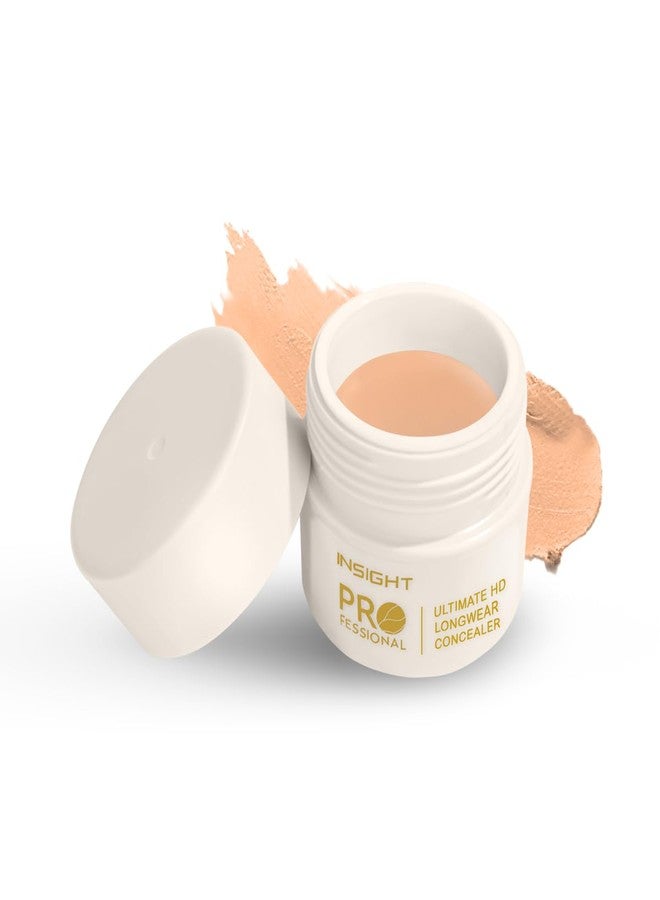 INSIGHT Professional Ultimate HD Longwear Concealer 10 g - Shade LN10 | Ultra-Pigmented Creamy Formula, Full Coverage, Waterproof & Sweat-Resistant - Image 1