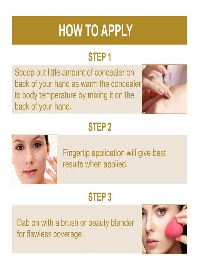 INSIGHT Professional Ultimate HD Longwear Concealer 10 g - Shade LN10 | Ultra-Pigmented Creamy Formula, Full Coverage, Waterproof & Sweat-Resistant - Image 3