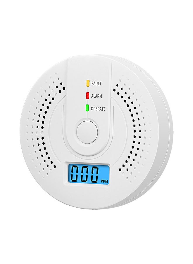 Generic Digital Carbon Monoxide Detector with LED Indicator Battery Powered CO Gas Monitor Alarm Detector Portable CO Detector Home Use  - Image 4