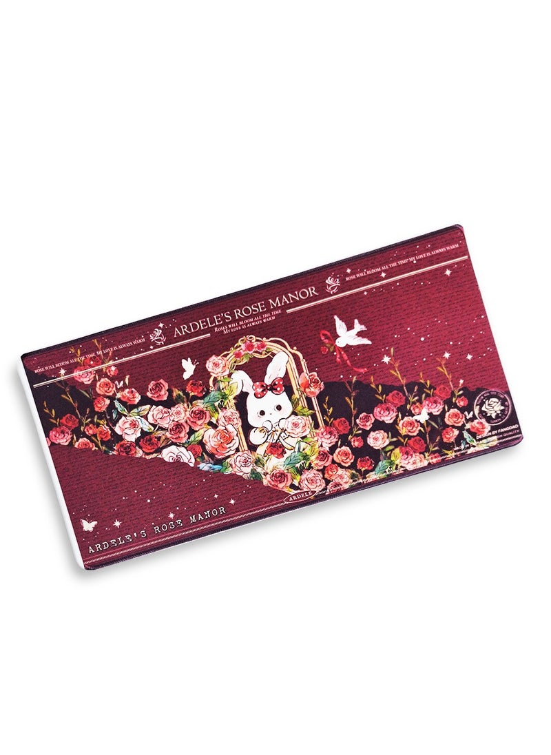 Generic - Large Gaming Mouse Pad, Rabbit in the Middle of Flowers Cartoon (60cm x 30cm x 3mm), Extended Thickened Mouse Mat Waterproof Non-Slip Spill-Proof Mouse Mat with Special Textured Surface, Anti-wear Stitched Edges for Keyboard and PC - Image 1