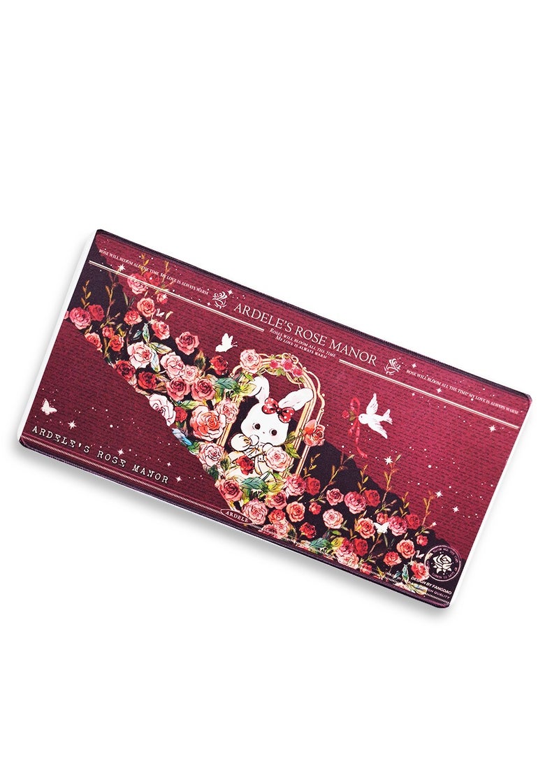 Generic - Large Gaming Mouse Pad, Rabbit in the Middle of Flowers Cartoon (60cm x 30cm x 3mm), Extended Thickened Mouse Mat Waterproof Non-Slip Spill-Proof Mouse Mat with Special Textured Surface, Anti-wear Stitched Edges for Keyboard and PC - Image 1