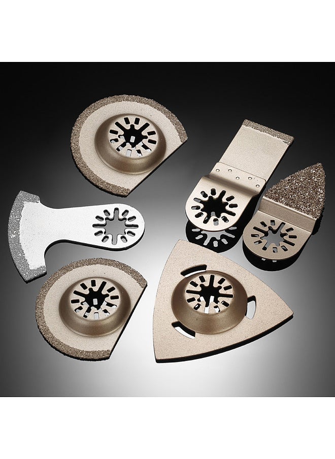 Generic - 6pcs Mix Oscillating Saw Wed Kit Multi Tool Carbide Rasp Multitool Accessory - Image 1
