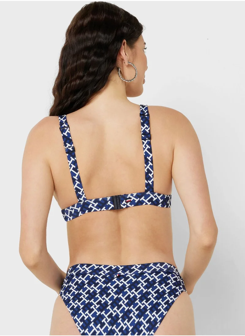 TOMMY HILFIGER Printed Bikini Bottom