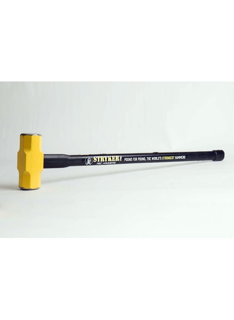مطارق ABC PRO1036S -10 رطل رأس بمقبض مطاطي مقوى بالفولاذ مقاس 36 بوصة