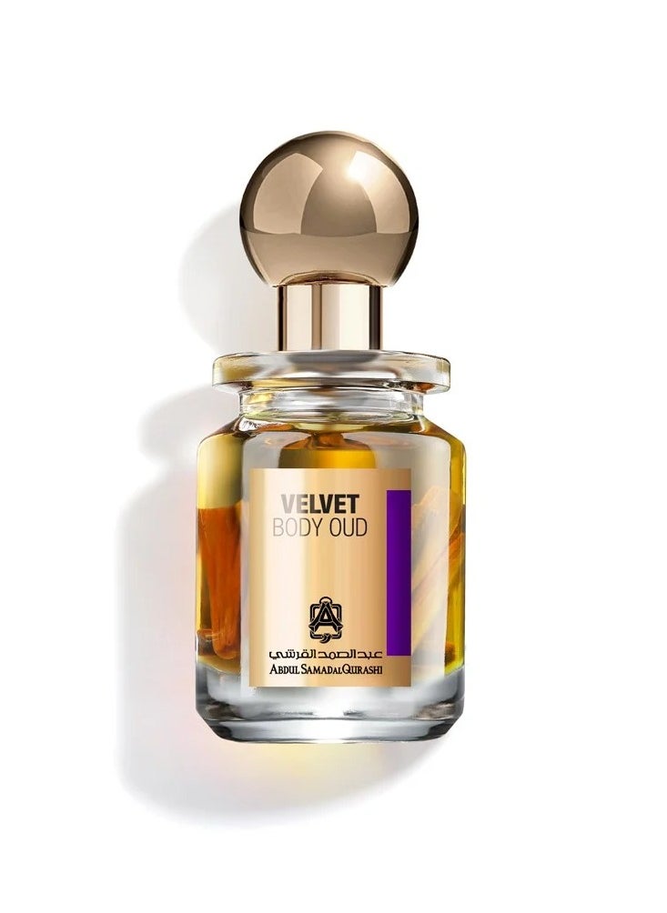 Abdul Samad Al Qurashi Body Aoud Velvet Concentrated Perfume Oil 30 ml  - Image 1