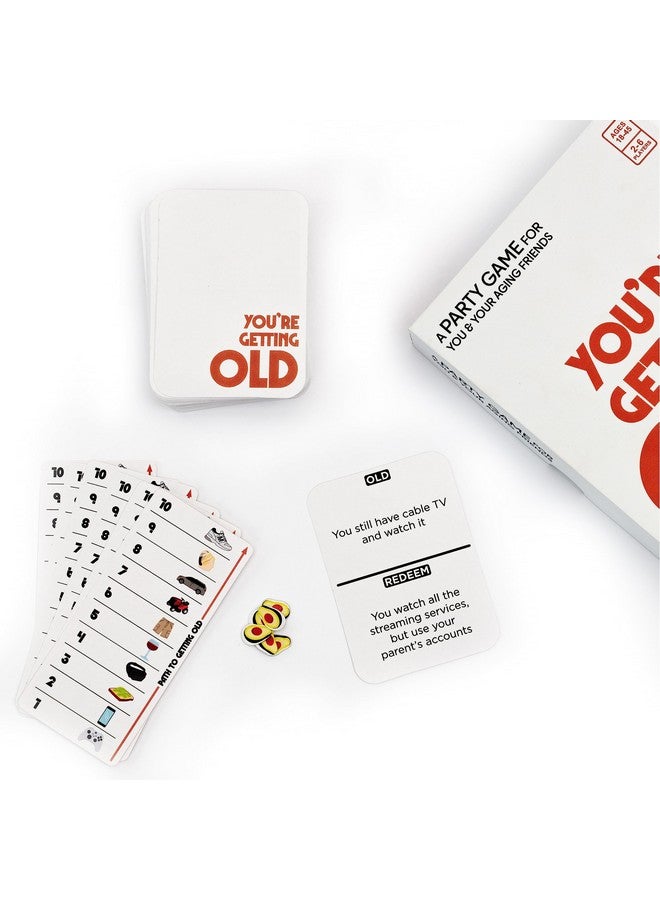 Vango You’re Getting Old - A Party Card Game for Aging Millennials - 2 to 6 Players, Ages 14+ - Image 4
